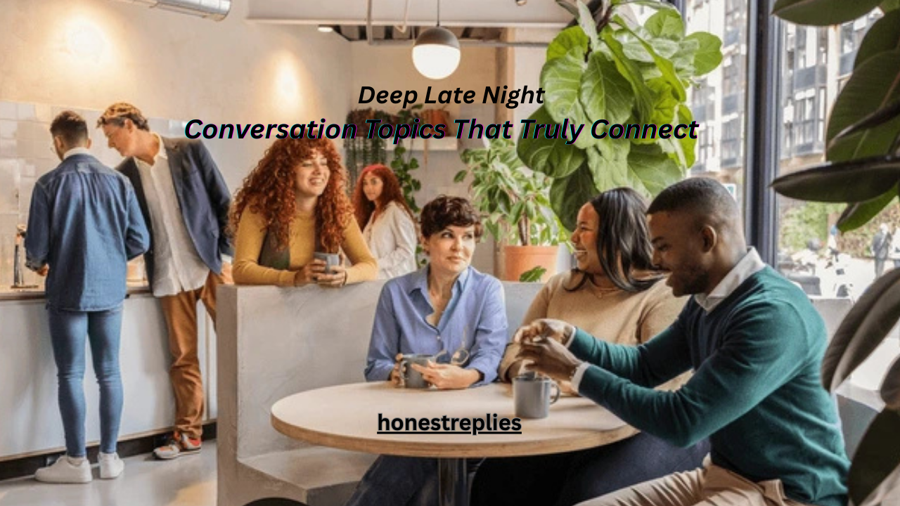 150+ Deep Late Night Conversation Topics That Truly Connect