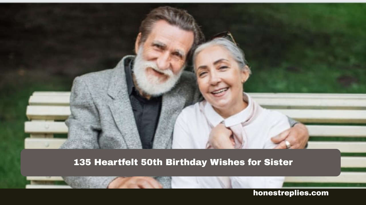 50th Birthday Wishes for Sister