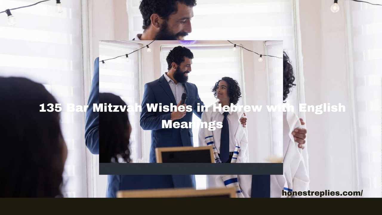 Bar Mitzvah Wishes in Hebrew
