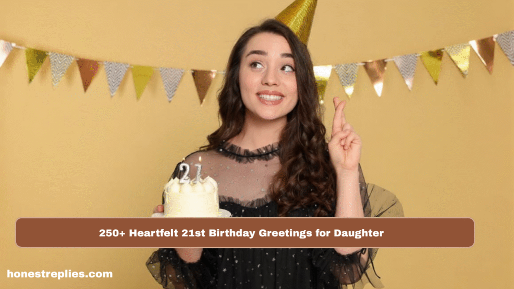 250+ 21st Birthday Greetings for Daughter