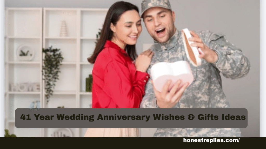 41 Year Wedding Anniversary