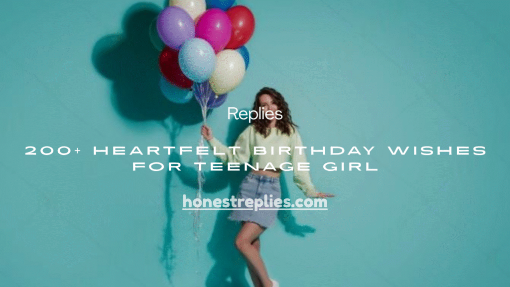 Birthday Wishes for Teenage Girl