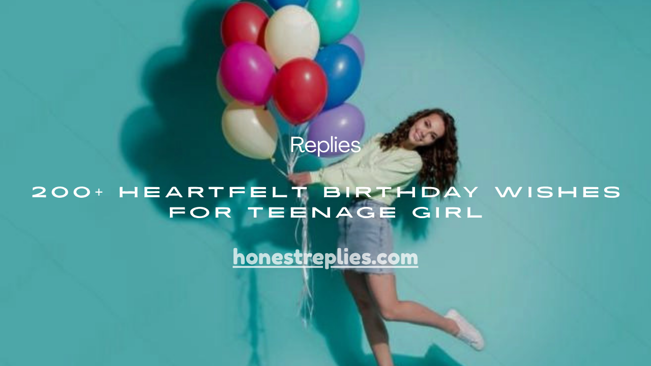Birthday Wishes for Teenage Girl