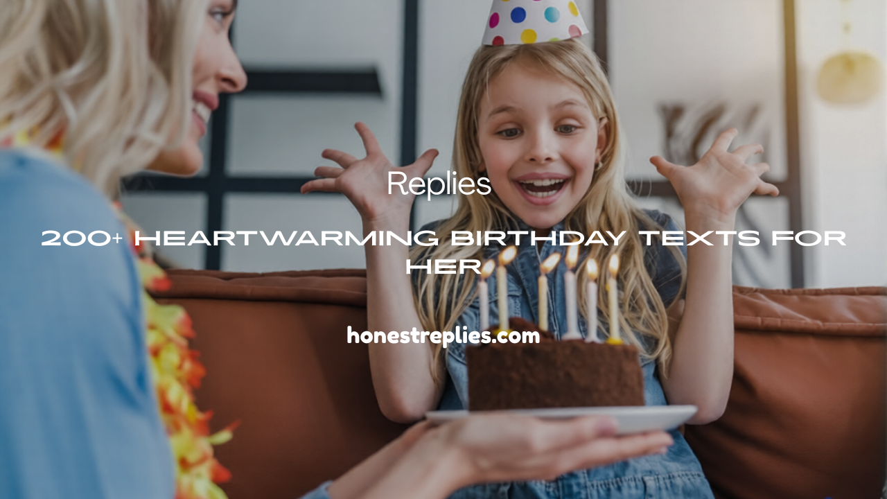 Birthday Texts for Her