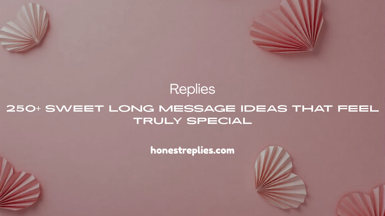 Sweet Long Message