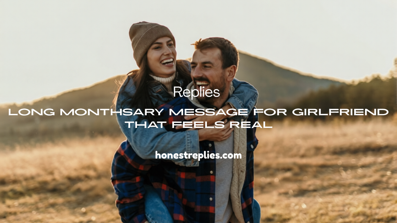 Long Monthsary Message for Girlfriend