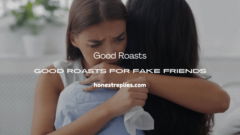 Good Roasts For Fake Friends