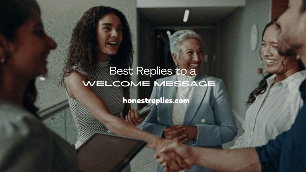 Welcome Message